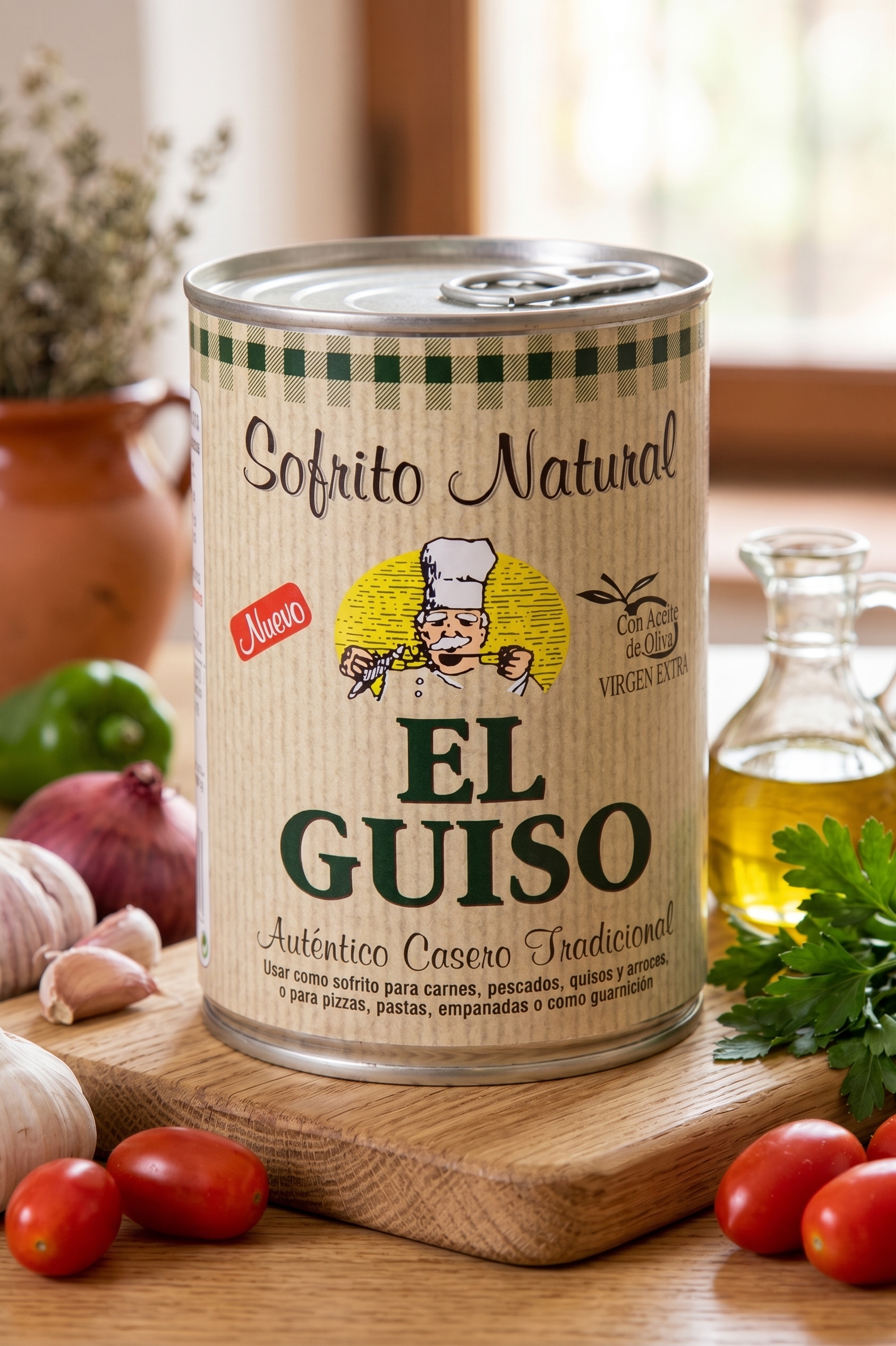 Natural Sofrito El Guiso 1/2 kg (500g Can)
